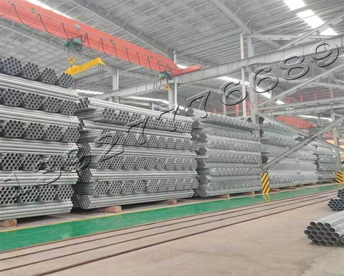 鍍鋅管廠內倉庫